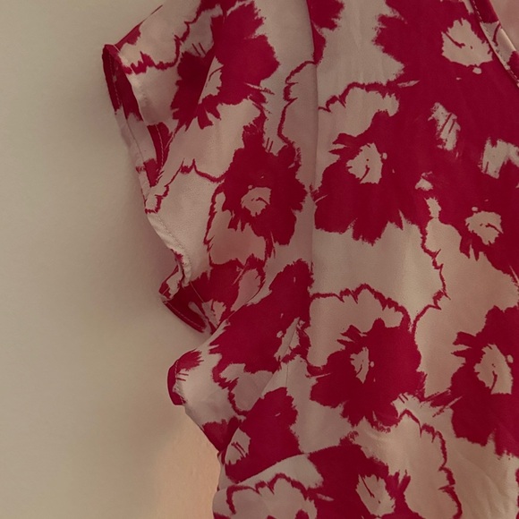 Banana Republic pink and White Striped Garment - Picture 4 of 6